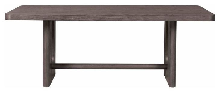 Sterling West Ash Gray 80" Rectangular Dining Table