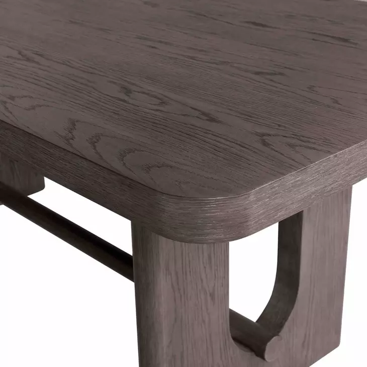 Sterling West Ash Gray 80" Rectangular Dining Table