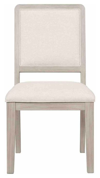 Belize Beige Upholstered Side Chair Set of 2