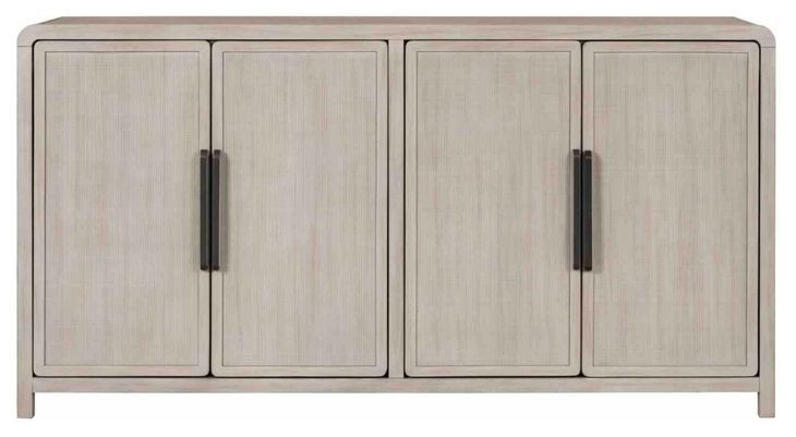 Belize Natural Oak 4 Door Server