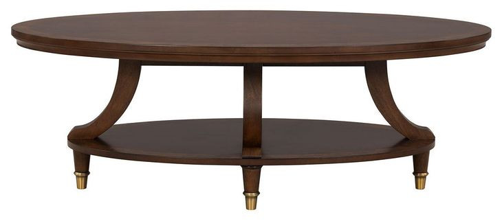 Westerham Dark Cherry Oval Occasional Table Set