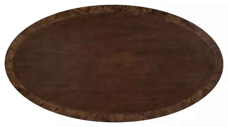 Westerham Dark Cherry Oval Cocktail Table
