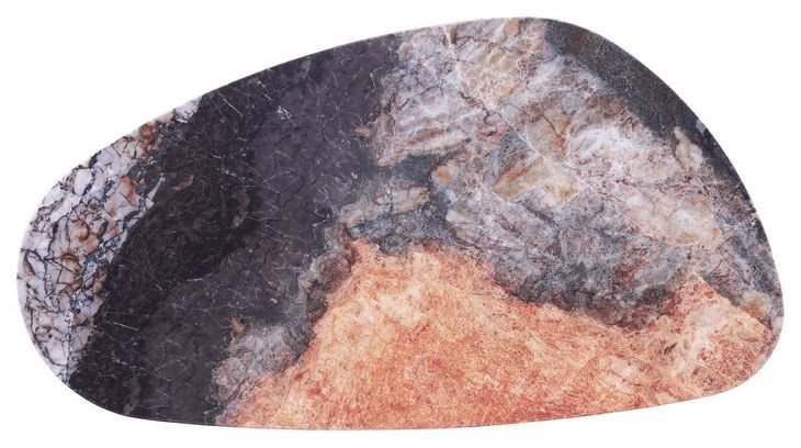 Northwich Black and Matte Gold Rectangular Sintered Stone Top Cocktail Table