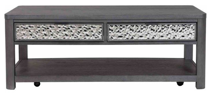 Sterling West Ash Gray Rectangular Cocktail Table