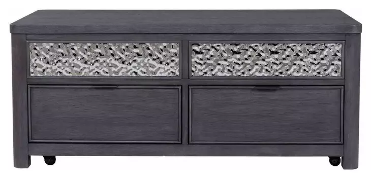 Sterling West Ash Gray Rectangular Lift Top Cocktail Table