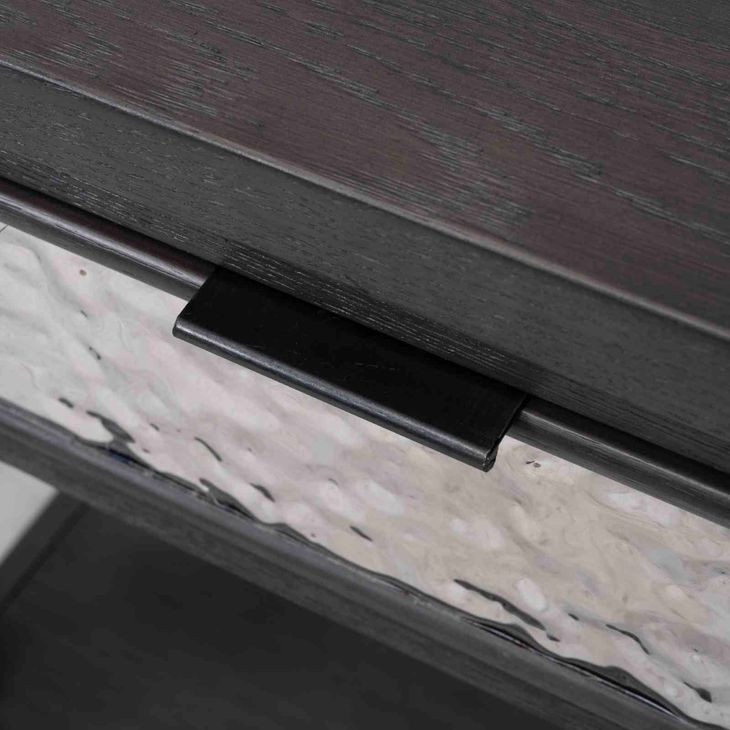 Sterling West Ash Gray Square End Table