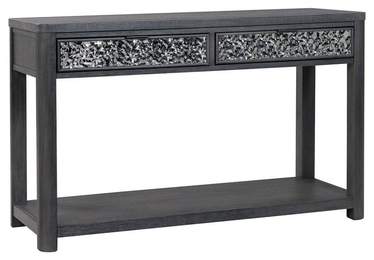 Sterling West Ash Gray Rectangular Occassional Table
