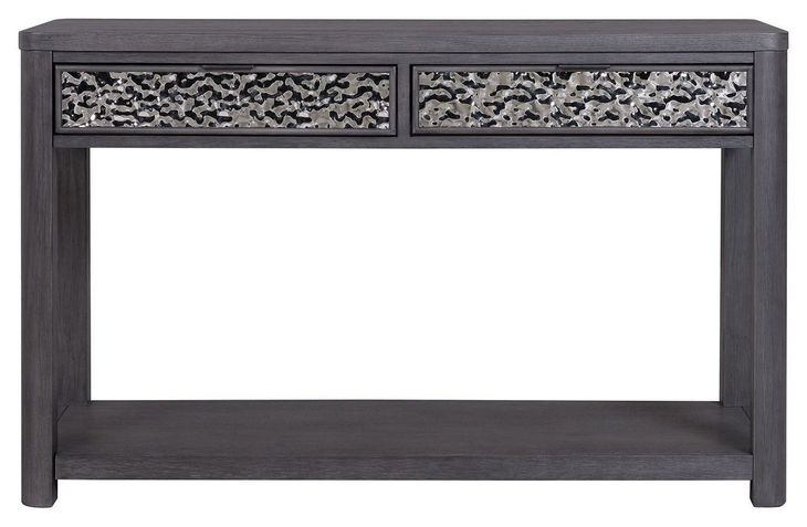 Sterling West Ash Gray Rectangular Sofa Table