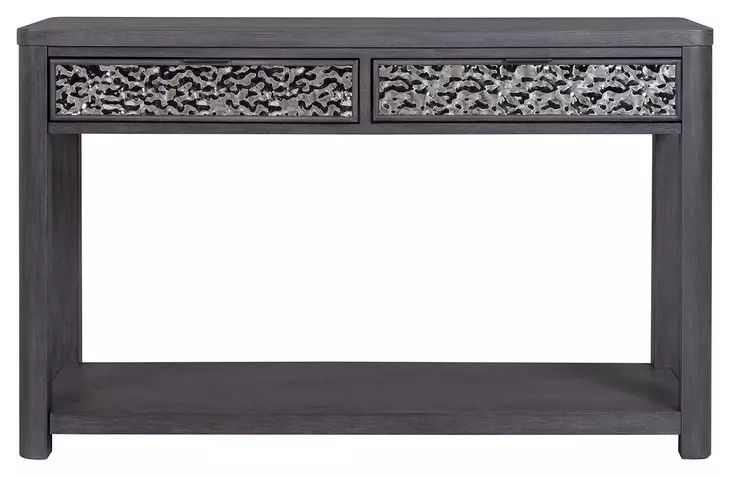 Sterling West Ash Gray Rectangular Sofa Table
