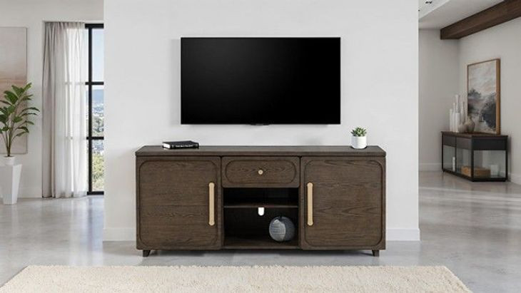 Vellara Dark Walnut 70" TV Stand