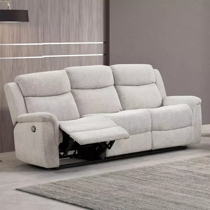 Sandbach Light Gray Manual Reclining Living Room Set