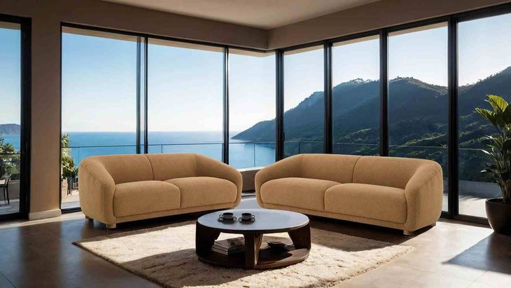 Kolvere Brown 68" Loveseat