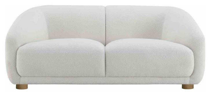 Kolvere White 68" Loveseat