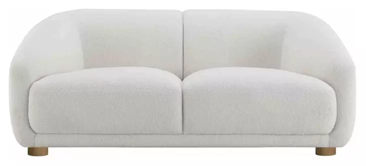 Kolvere White 68" Loveseat
