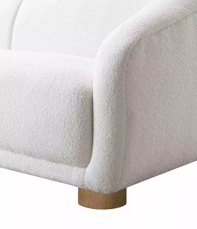 Kolvere White 68" Loveseat