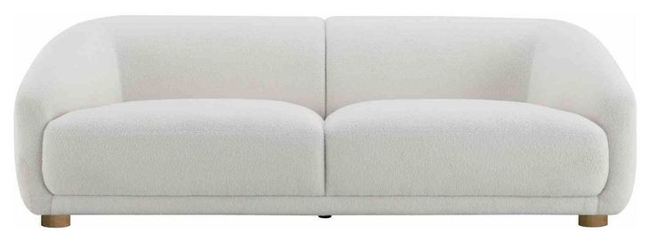 Kolvere White 88" Sofa