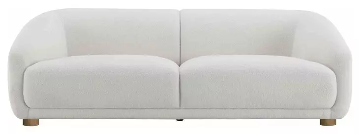 Kolvere White 88" Sofa