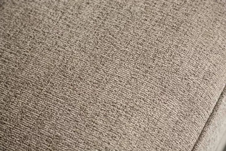 Buckhurst Taupe Upholstered Accent Chair with Nailhead Trim and Pillow