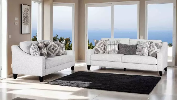 Turnham White Living Room Set