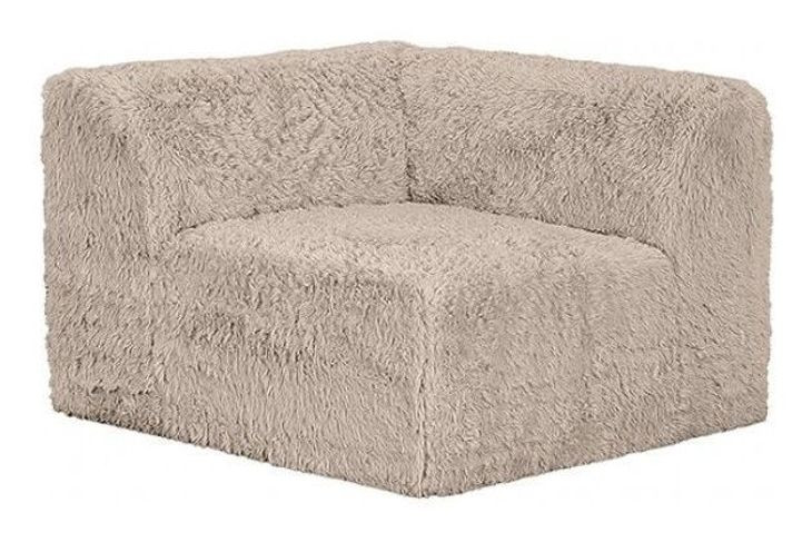 Nappi Taupe 80" Modular Loveseat