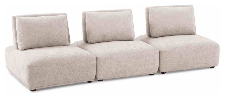 Stavanger Light Brown 3 Piece Modular Sectional