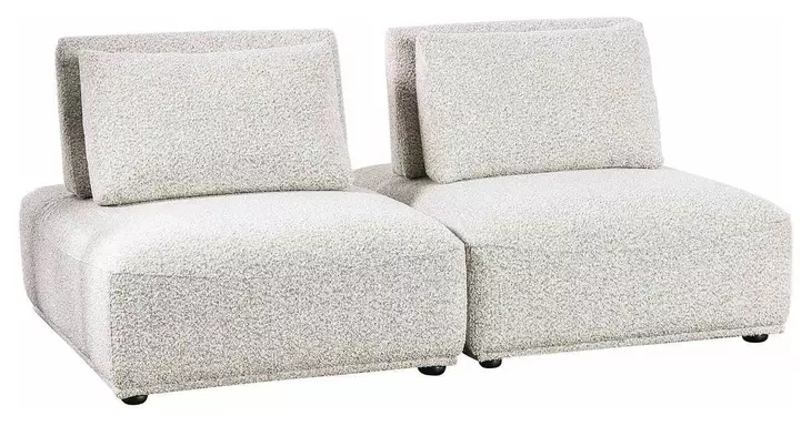 Stavanger Light Gray 2 Piece Modular Sectional