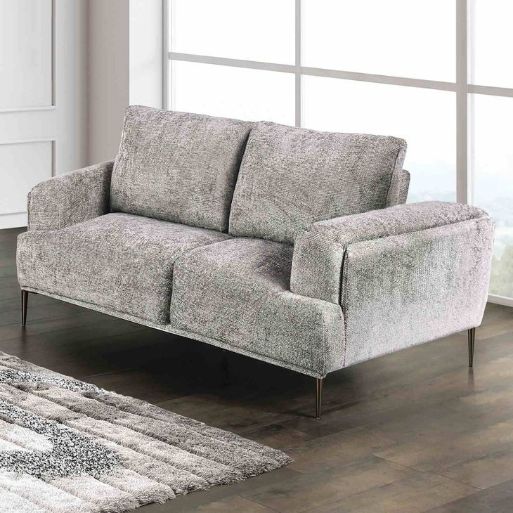 Gladbach Gray 65" Loveseat