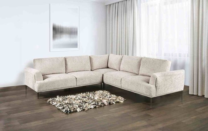 Gladbach Light Brown 3 Piece Modular Sectional