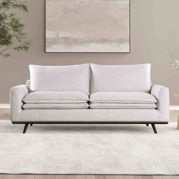 Monthey Light Gray 83" Sofa