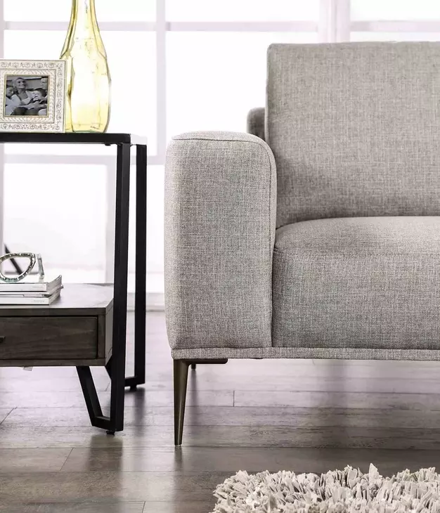 Forde Gray 2 Piece Modular Sectional with RAF Chaise