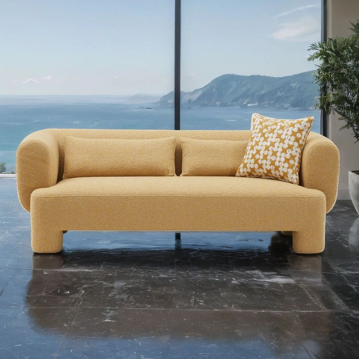 Phedra Yellow Living Room Set