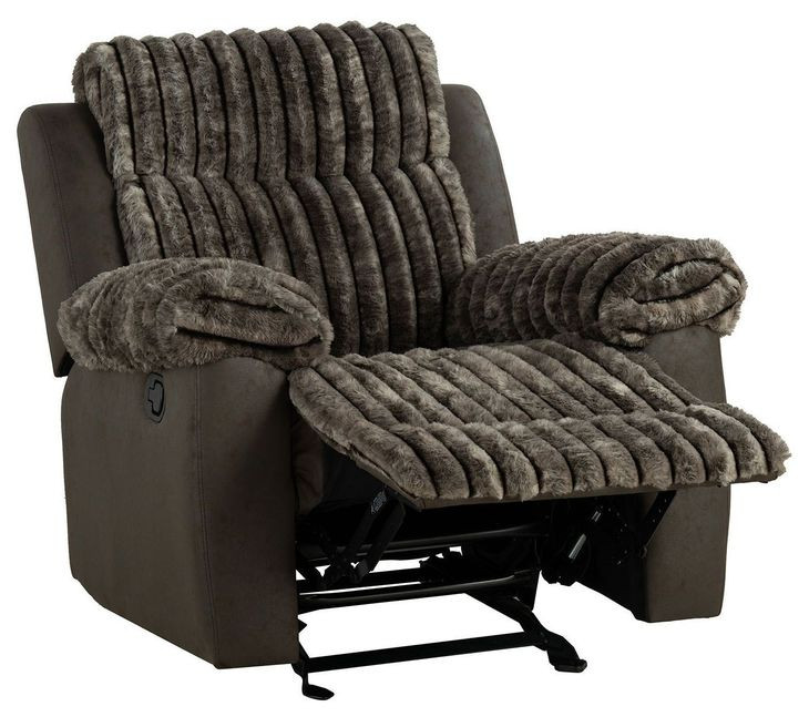 Dionysus Brown Glider Recliner