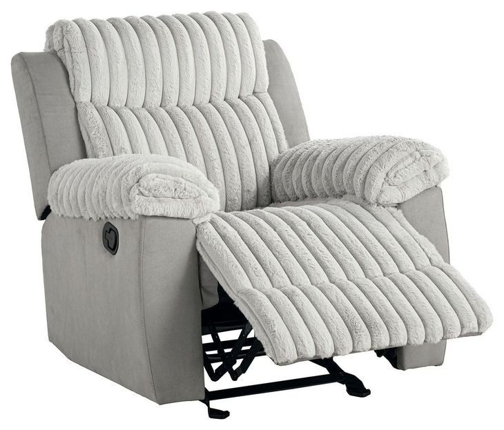 Dionysus Gray Glider Recliner