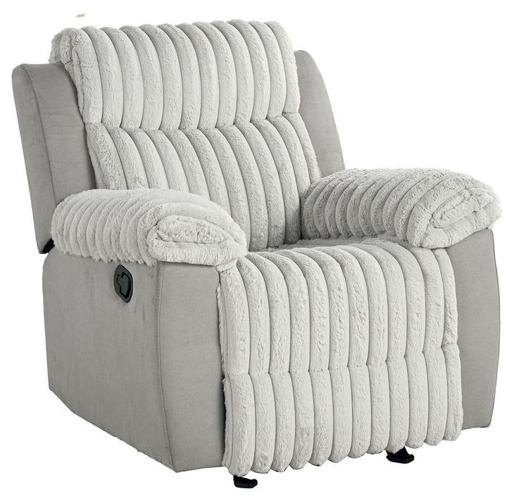 Dionysus Gray Glider Recliner