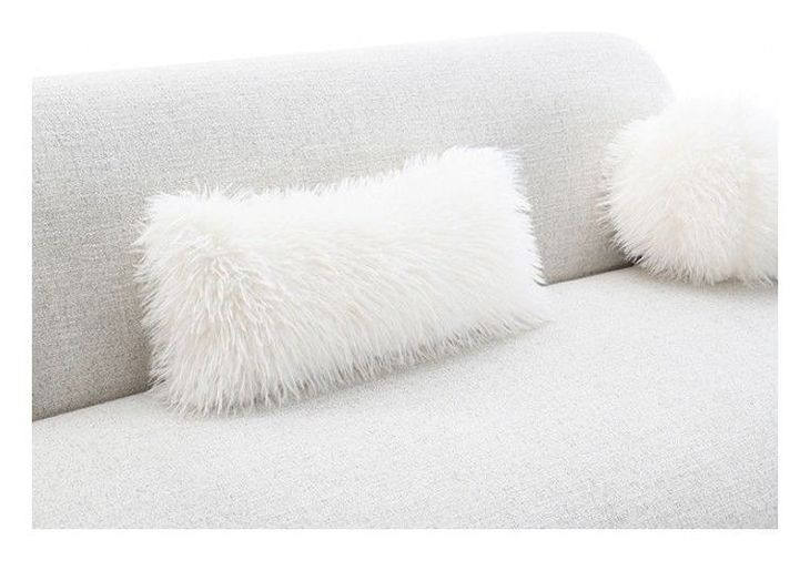 Mellone Oat 84" Sofa with Pillows