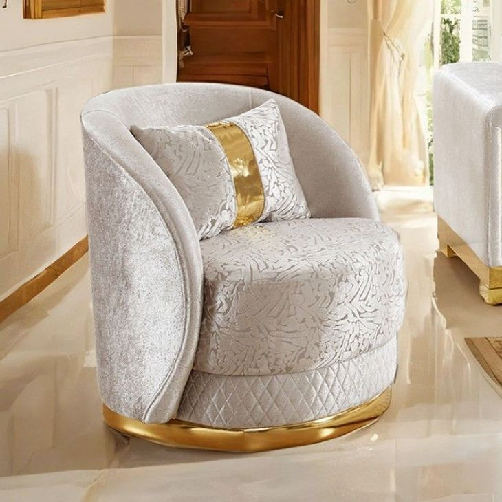 Valdosta Beige Living Room Set with Pillows