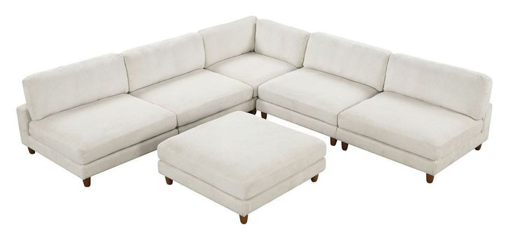 Dagenham Beige 134" Modular Sectional
