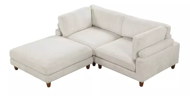 Dagenham Beige 89" Modular Sectional
