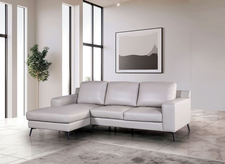 Stordal Light Gray 99" LAF Sectional