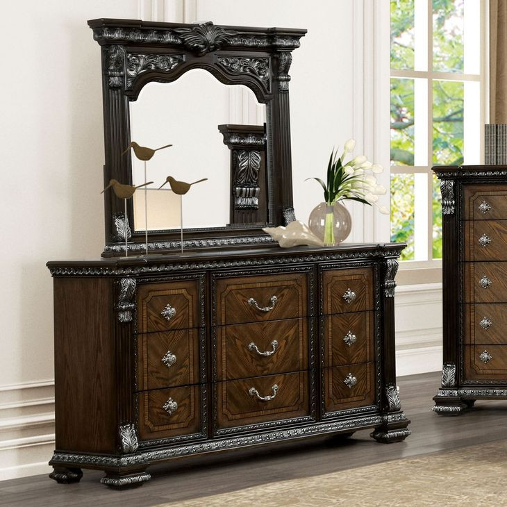 Promenade Espresso 9 Drawer Dresser