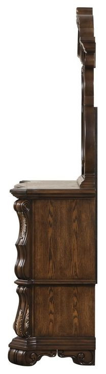 Leovanni Dark Brown 9 Drawer Dresser