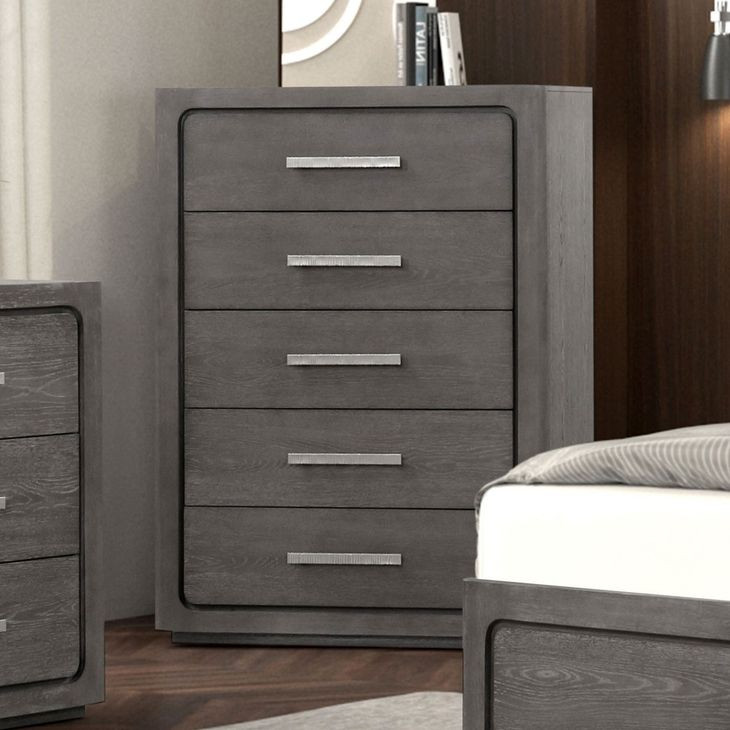 Crowthorne Warm Gray 5 Drawer Chest