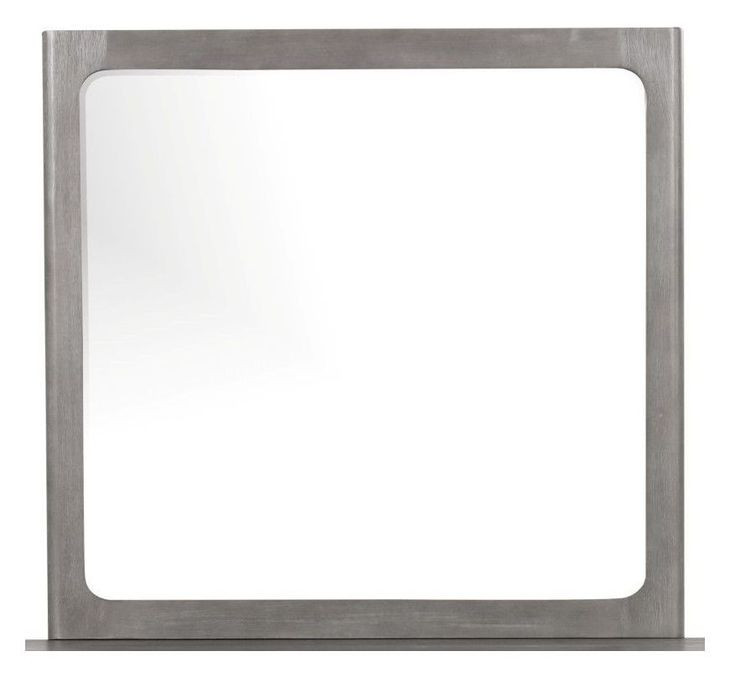 Crowthorne Warm Gray Rectangular Dresser Mirror