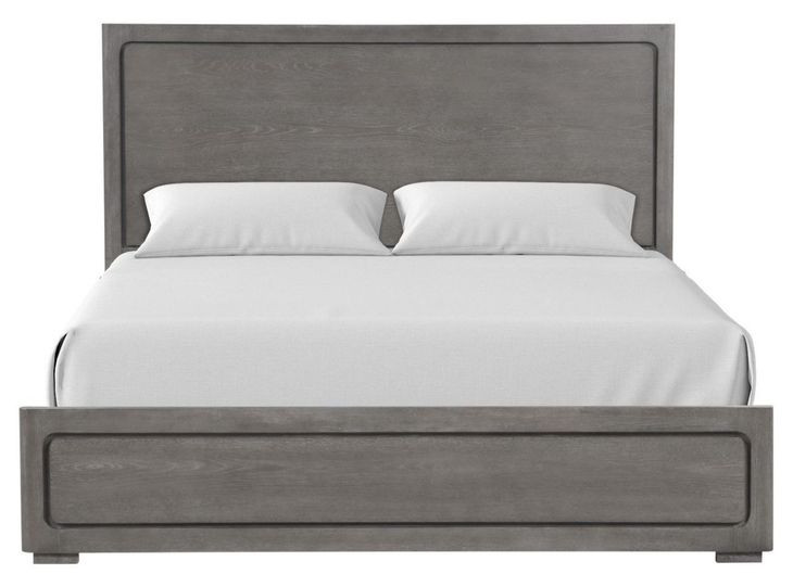 Crowthorne Warm Gray Queen Panel Bed