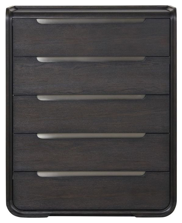 Osterley Black 5 Drawer Chest