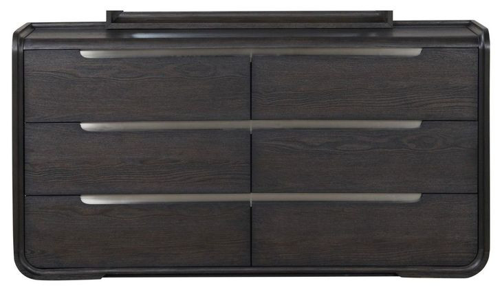 Osterley Black 6 Drawer Dresser
