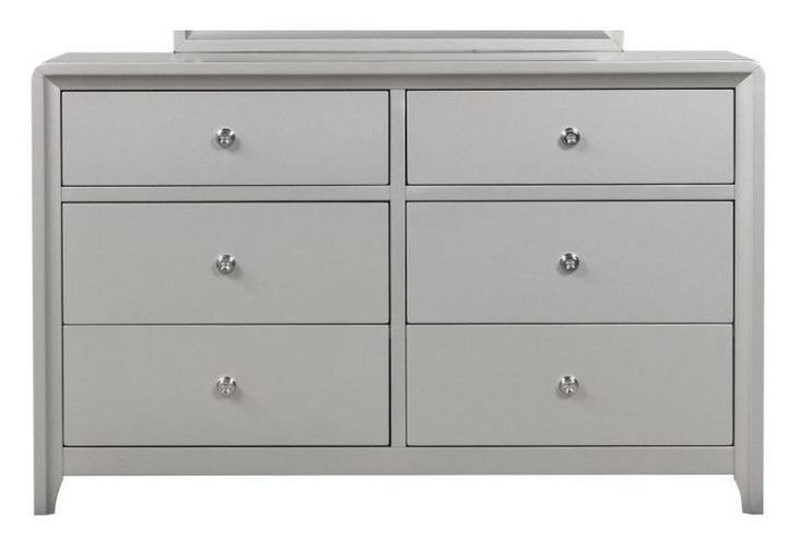 Bryne Champagne 6 Drawer Dresser