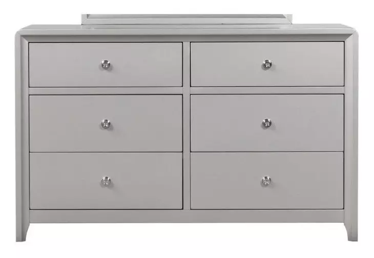 Bryne Champagne 6 Drawer Dresser