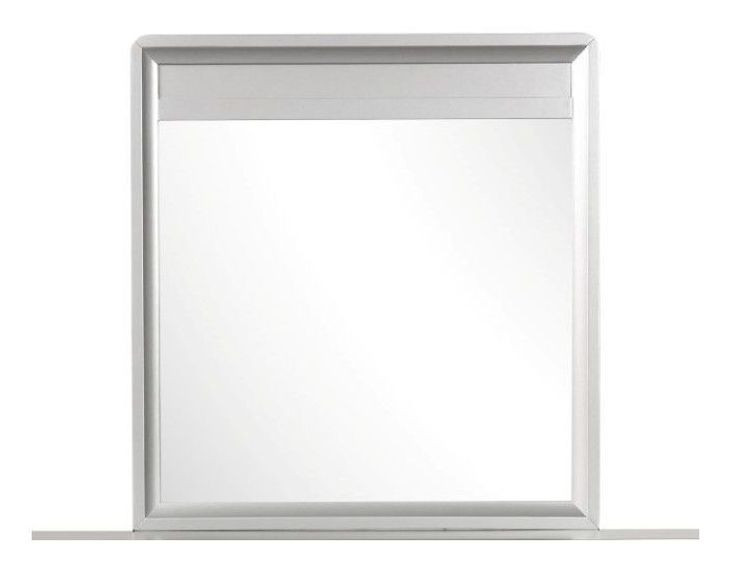 Bryne Champagne Panel Bedroom Set with LED Light