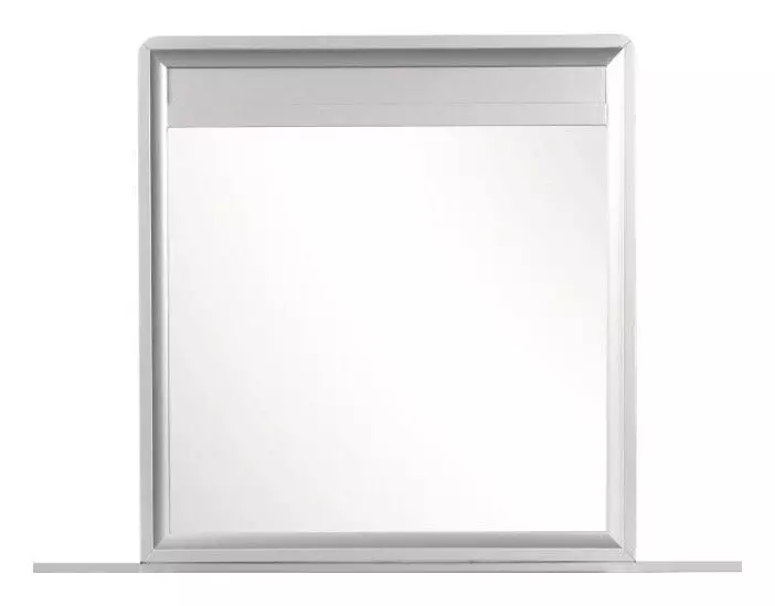 Bryne Champagne Panel Bedroom Set with LED Light